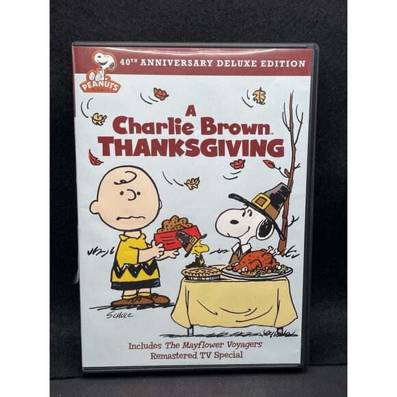 Vintage 1973 Charlie Brown Thanksgiving DVD. Repackaged 2013. New but Opened. - Picture 1 of 4